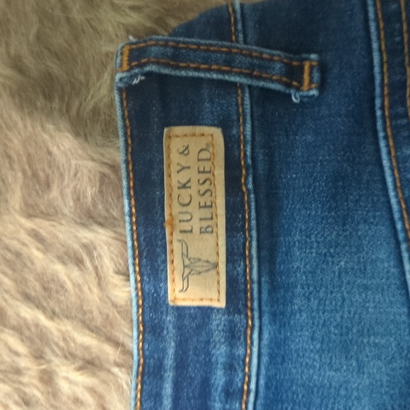 Lucky & blessed wide leg jean - Picture 2 of 9